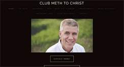 Desktop Screenshot of clubmethtochrist.com